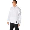 Training Wear Dry Actimotion Cross Jacket 2031E981 Unisex Adult 100 3XL [ASICS] (Brilliant White)