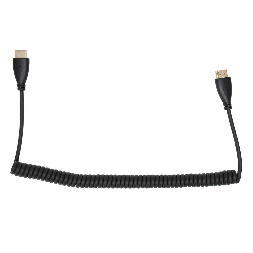 High Definition Multimedia Interface Extension Cable A Male to A Male Spring Wire 1meter
