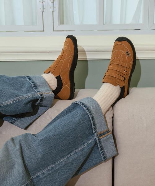 [MACMOC] MACMOC Spider 4Color Velcro Strap Stitch Combi Casual Line Sneakers 2Cm [Shipped from Korea] 100% Authentic