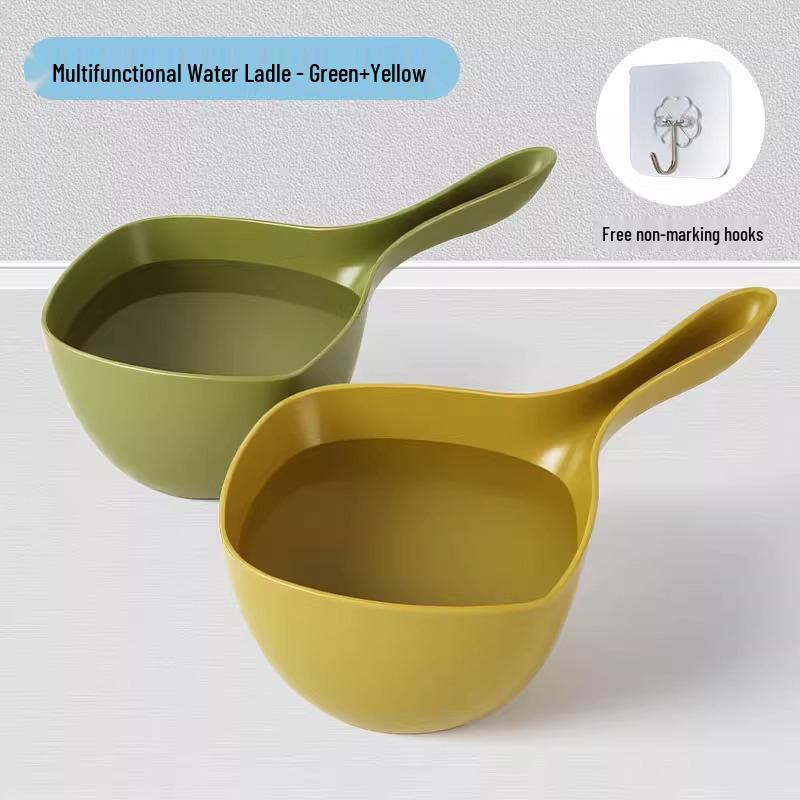 Large Long-Handled Water and Soup Ladle for Kitchen and Bath