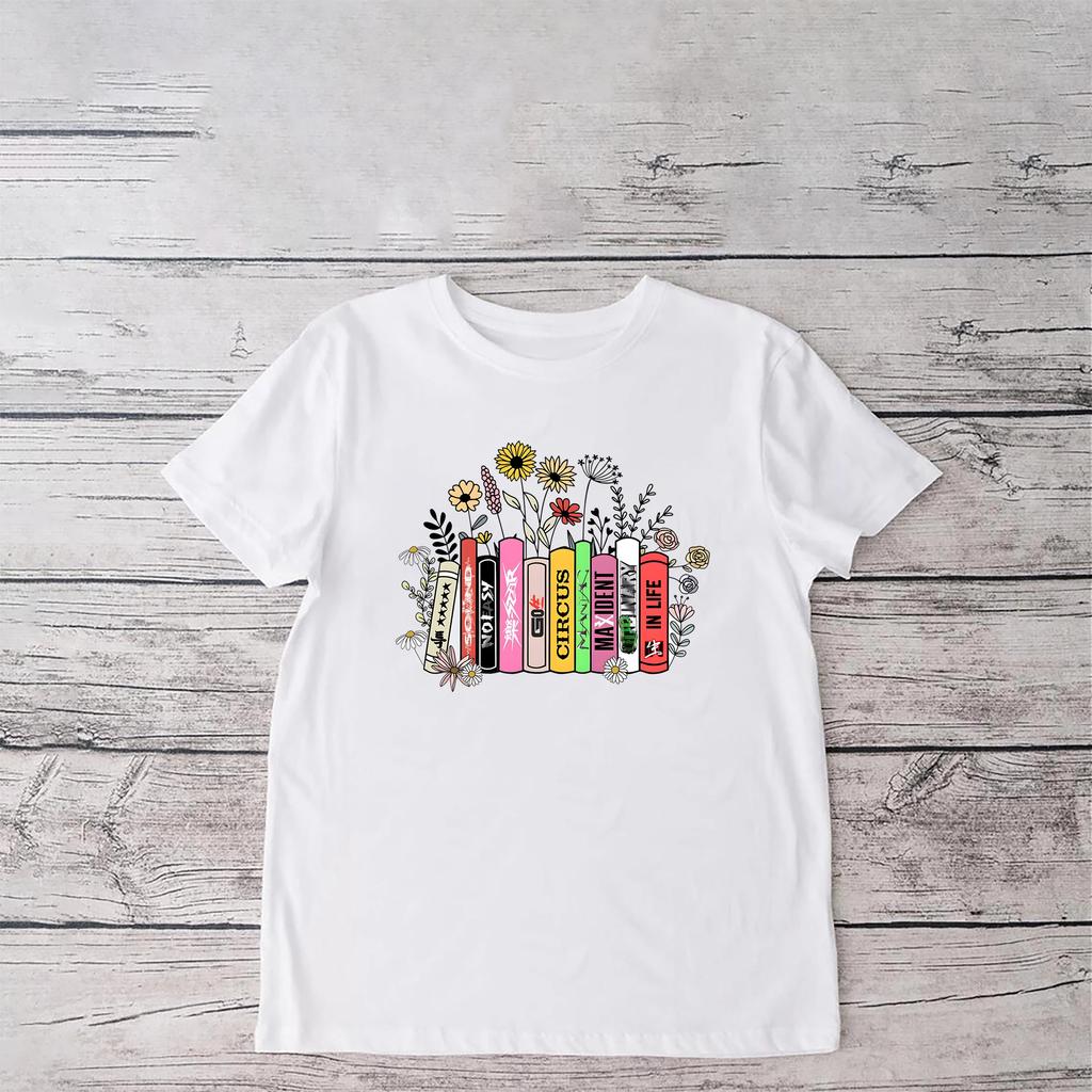 Albums As Books Pop Group Shirt Tracklist Inspired Shirt K-POP Merch Stay Shirt Kids 5-Star Shirt Kpop SKZ Fan Shirt Band Shirt
