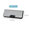 Kutsuwa Pen Case Pen Case 2 Door CF500SV Silver [Kutsuwa] Auto-Lock