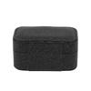 Simple PU Leather Jewelry Storage Box Mini Solid Color Jewelry Display Case Packing Portable Ring Necklace Case Girls