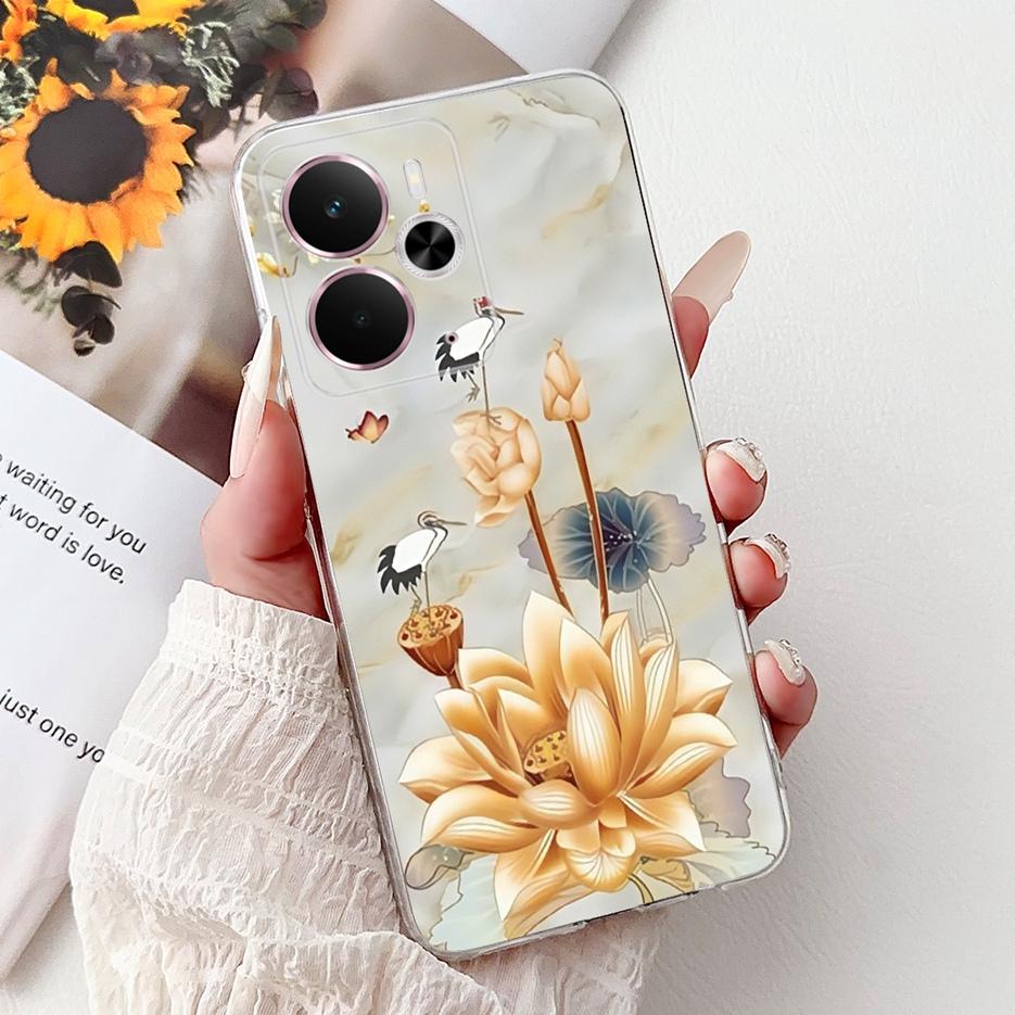 For Realme 14 5G Case RMX5075 Cool Dragon White Lion Painted Cover Soft Slim Phone Case For Realme 14T Realme14 T 5G Fundas Bags