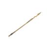 Antique Brass Keychain Classic Water Margin Weapon Replica Miniature Spear Ornament For Collectors And Fans