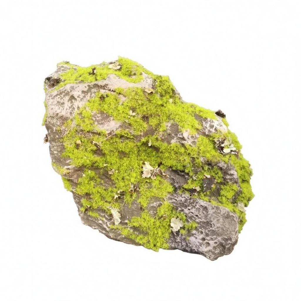 Artificial Moss Rock Lightweight Decor Weathered for Garden Decoration