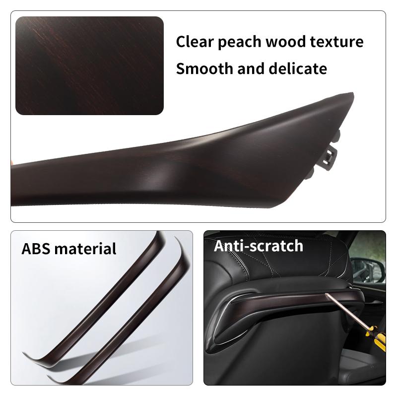 For 2023 2024 40 Series Toyota Alphard Vellfire Seat Back Armrest Accessories AH40 Upgraded Interior Modification Tuning