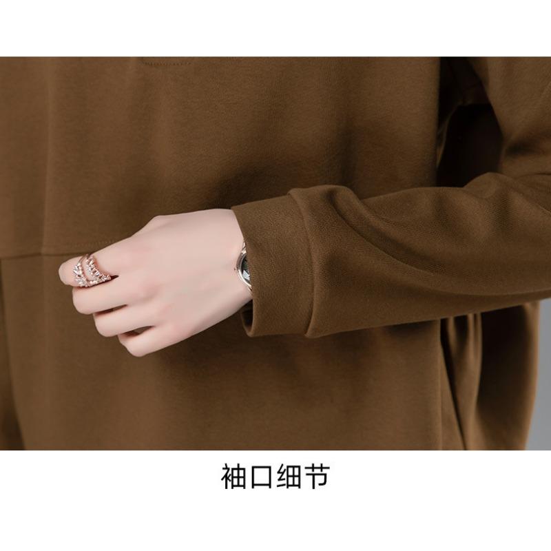 Women S Plus Size Cotton Loose Fit Pullover Sweatshirt Fashion Top