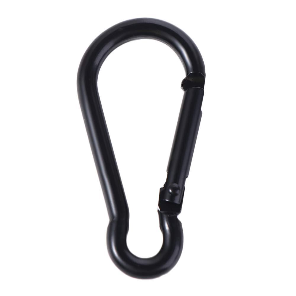 5pcs Gourd Shaped Gourd Carabiner Keychain Aluminum Zinc Zinc Alloy Gourd Safety Buckle Fishing