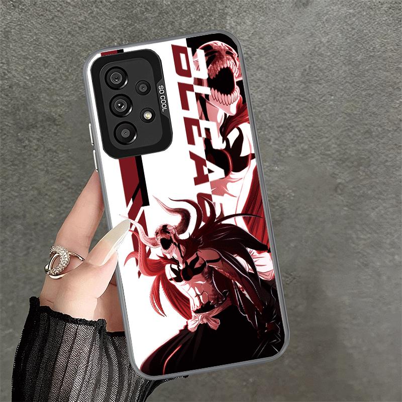 Anime Bleach Desgin Soft Phone Case for Samsung A17 A16 A15 A14 A13 A57 A56 A55 A54 A53 A37 A36 A35 A34 A33 A26 A25 A24 A23 A52