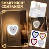 LED Smart Light-Controlled Energy-Saving Night Light (US Standard Heart Shape)