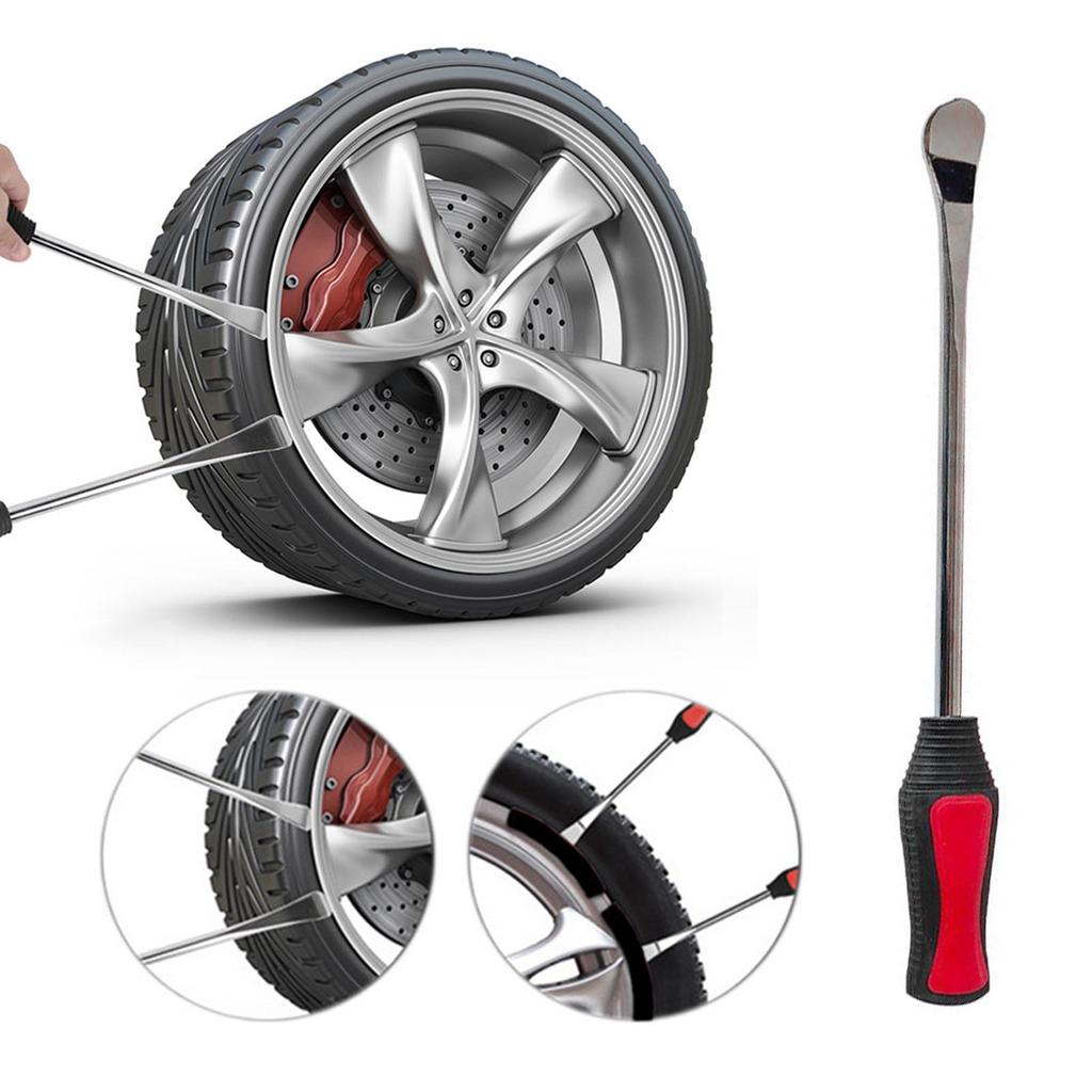 5PCS Heavy Duty Pry Bar Set High-Strength Auto Motorbike Tyre Spoon Suitable for Bike Bicycle Tire Repair