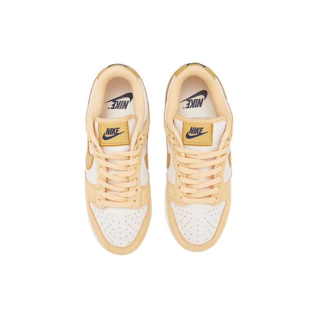 New Nike Dunk Low Celestial Gold Suede Women's DV7411-200