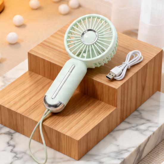 Portable Handheld Fan with 3 Speed Strong Wind Mini Personal Fan with Carrying