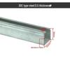 Dedicated Galvanized C-Channel Steel Track 30C/40C/50C for Crane Cable Trolley