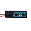 DC5-30V 12V 24V Mini Battery Voltage Tester LED Display Power Indicator Lithium/Iron/Lithium/Acid Battery Pack Volt Power Indicator LED
