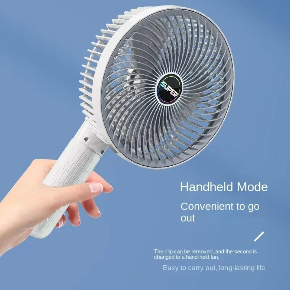 Desktop Clip Fan Multifunctional Wall Mounted Mini Fans 3 Speed New Silent