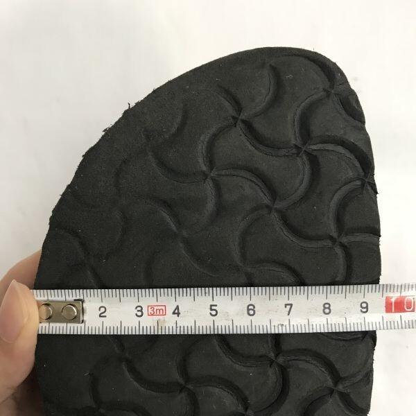 BIRKENSTOCK Arizona Flat Leather Sandals 24.5 Size 38 Black Made in Germany Shoes Trainers(USED)