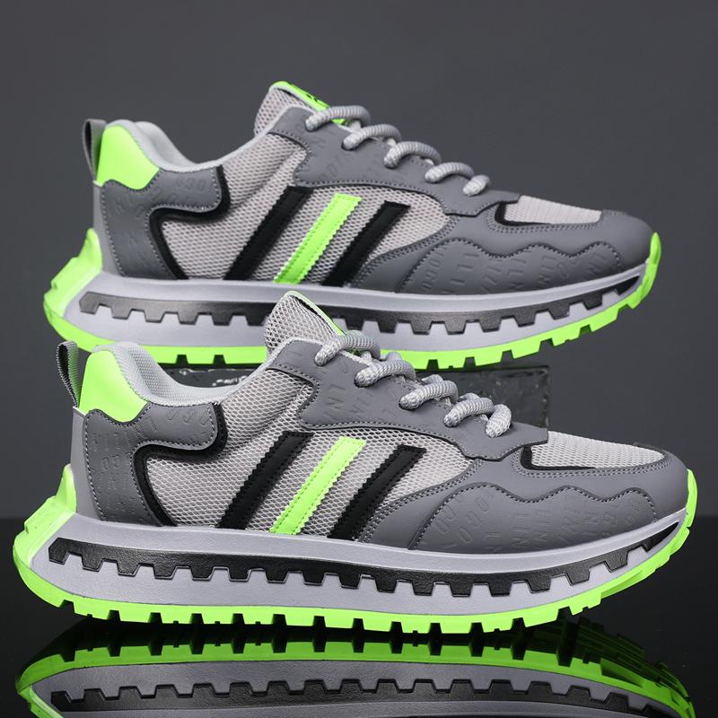 

Designer Running Shoes for Men Casual Sports Sneakers - Fashion Jogging Trainers Free Shipping 39 бежевий