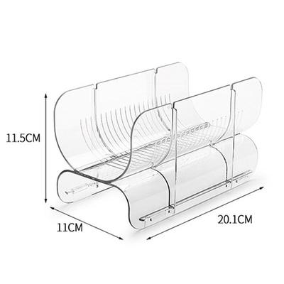 Zhi Shi Stackable Transparent Wine Bottle Storage Rack