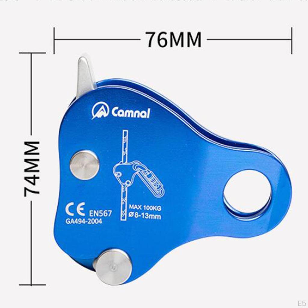 Arborist Climbing Rope Grip Brake Outside Shin Adjuster The