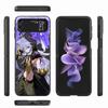 Genshin Impact Game Case für Samsung Galaxy Z Flip 4 Z Flip 3 5G ZFlip3 ZFlip Flip3 ZFlip4 zflip Schutztasche Schwarze Abdeckung