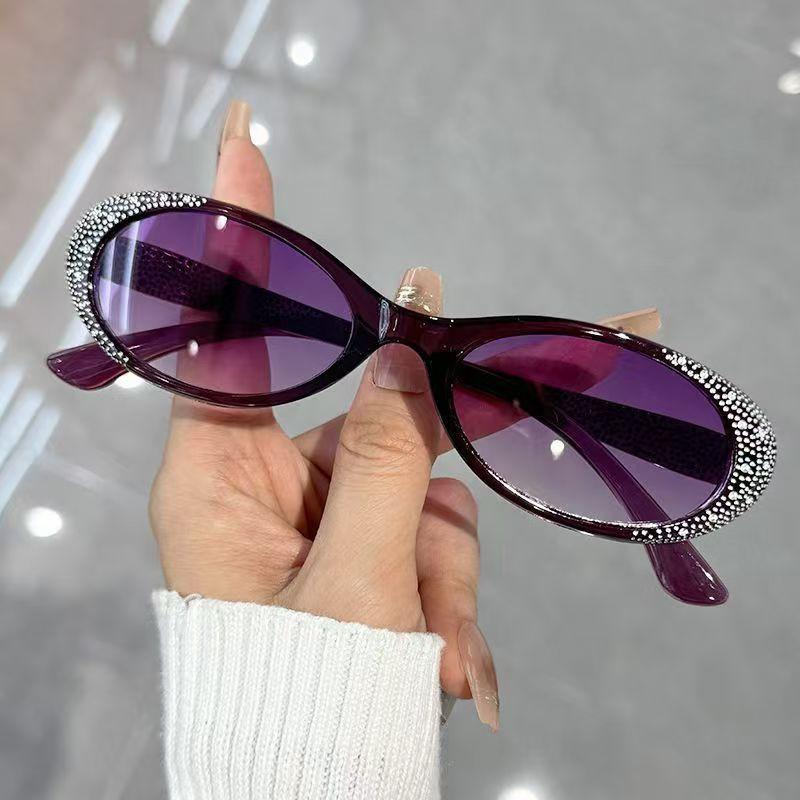 Retro Vintage Oval Sunglasses Women Men Brand Designer Eyeglasses Female Fishing Black Frame Lens Eyewear Driving UV400 Glasses