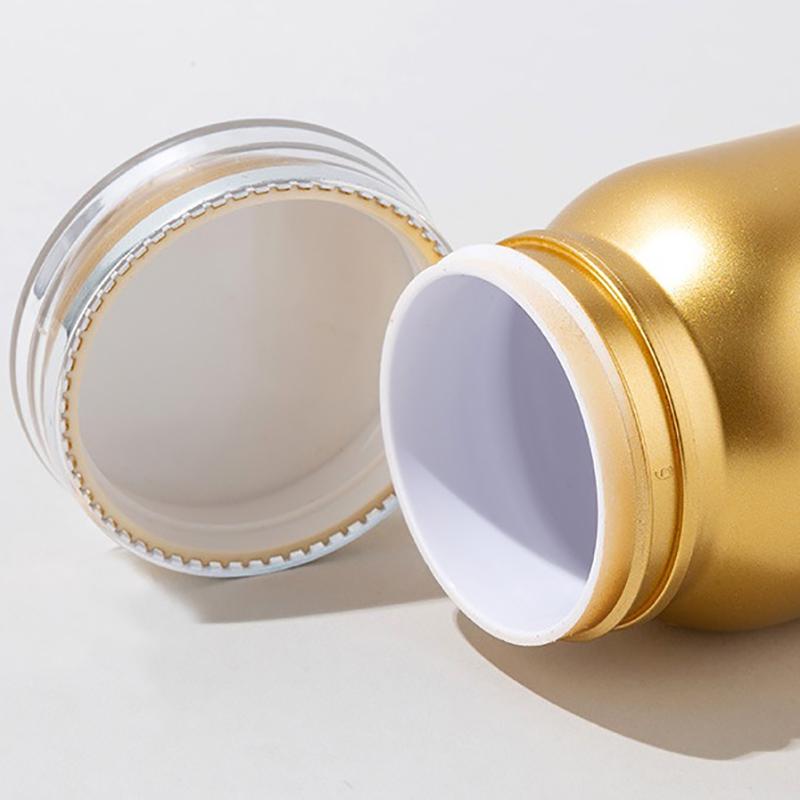 Sample Tablet Packaging Bottle Container Pill Packer Plastic Jars Capsule Bottles With Lid For Pill 100/120/150/225Ml