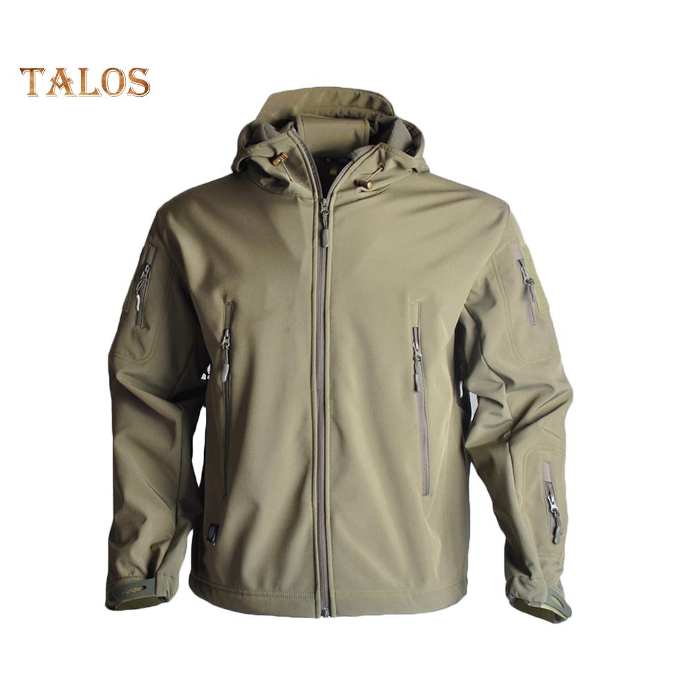 windproof hooded fleece jacket