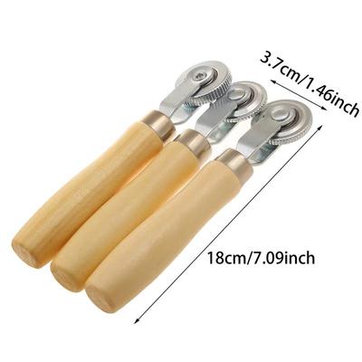 Car Tire Repair Kit Roller Auto Patch Motorcycle Wheel With Wooden Handle Repairing Tool For Cars Accessories