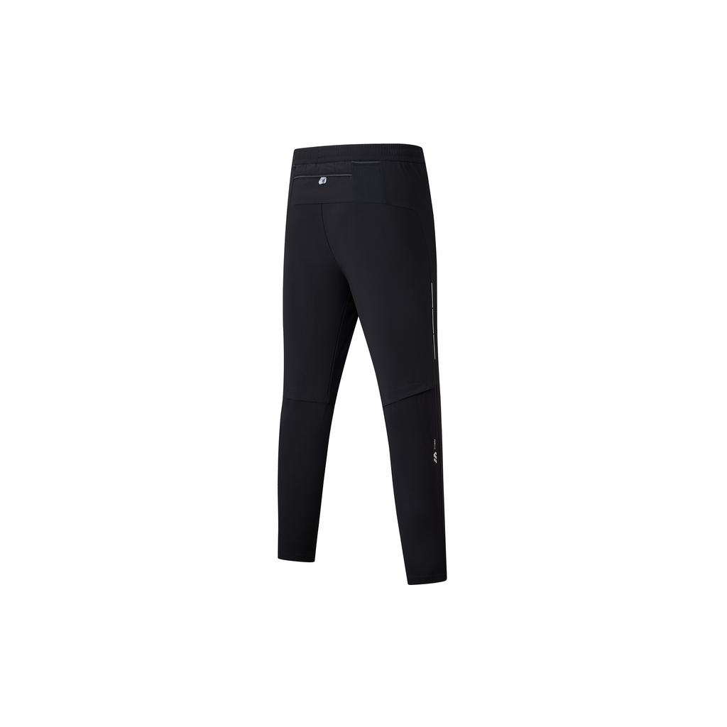 Saucony Letter Logo Print Straight Leg Knit Sports Pants Unisex pants Black SC2230157A-BK01