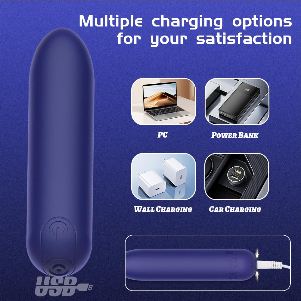 Mini Bullet Silicone Vibrator, Female Nipple Clit G-spot Stimulation Masturbator, Anal Plug, Adult Sexy Sex Toys, Sex Toys 18+