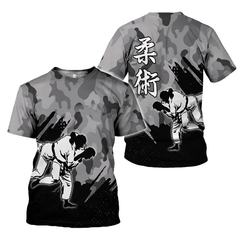 Jujitsu Tough Guy 3Dt-shirt Boys and Girls Jujitsu Lovers Street Short Sleeve Harajuku Style Top T-shirt Clothes