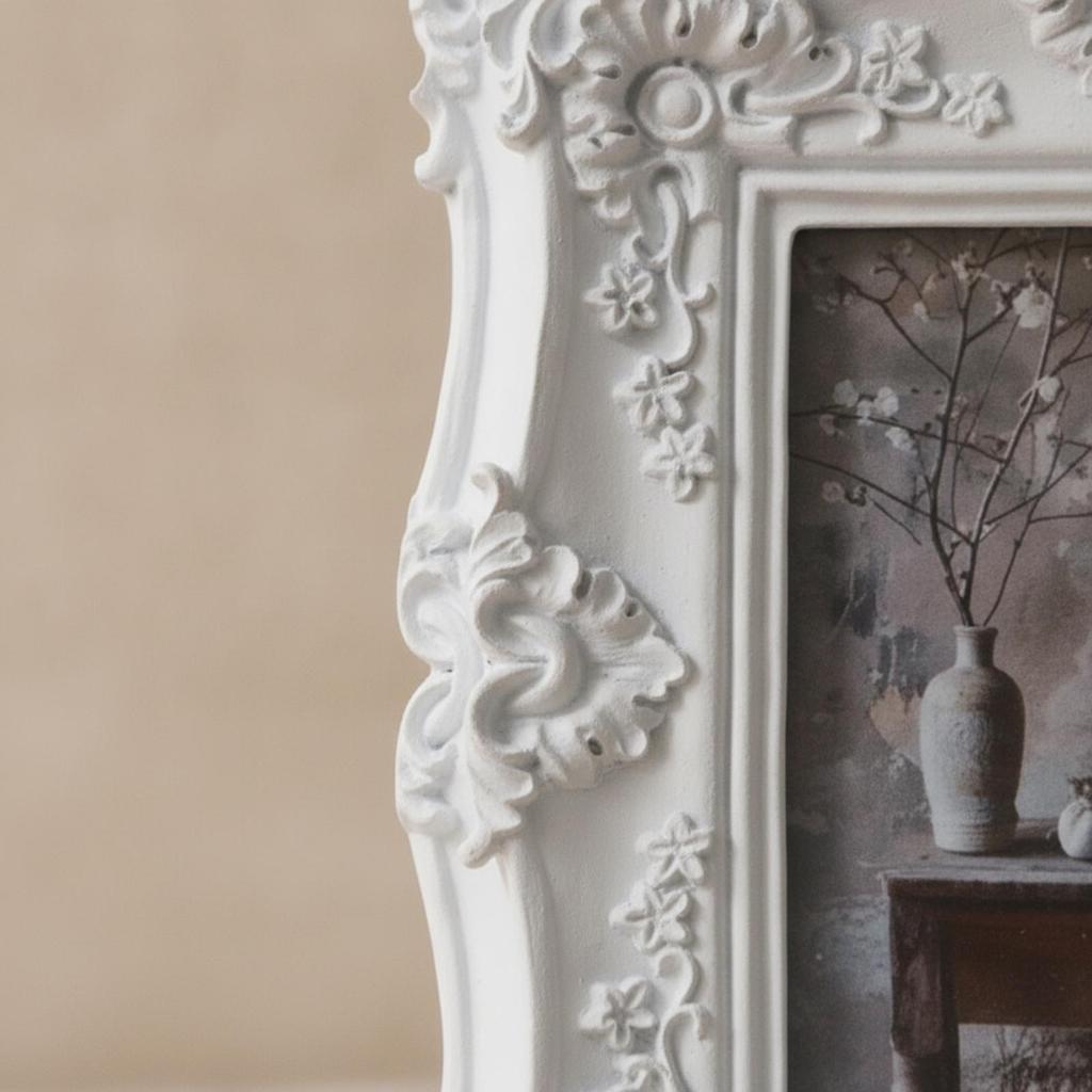 Resin Photo Frame Vintage Wall Retro for Living Room