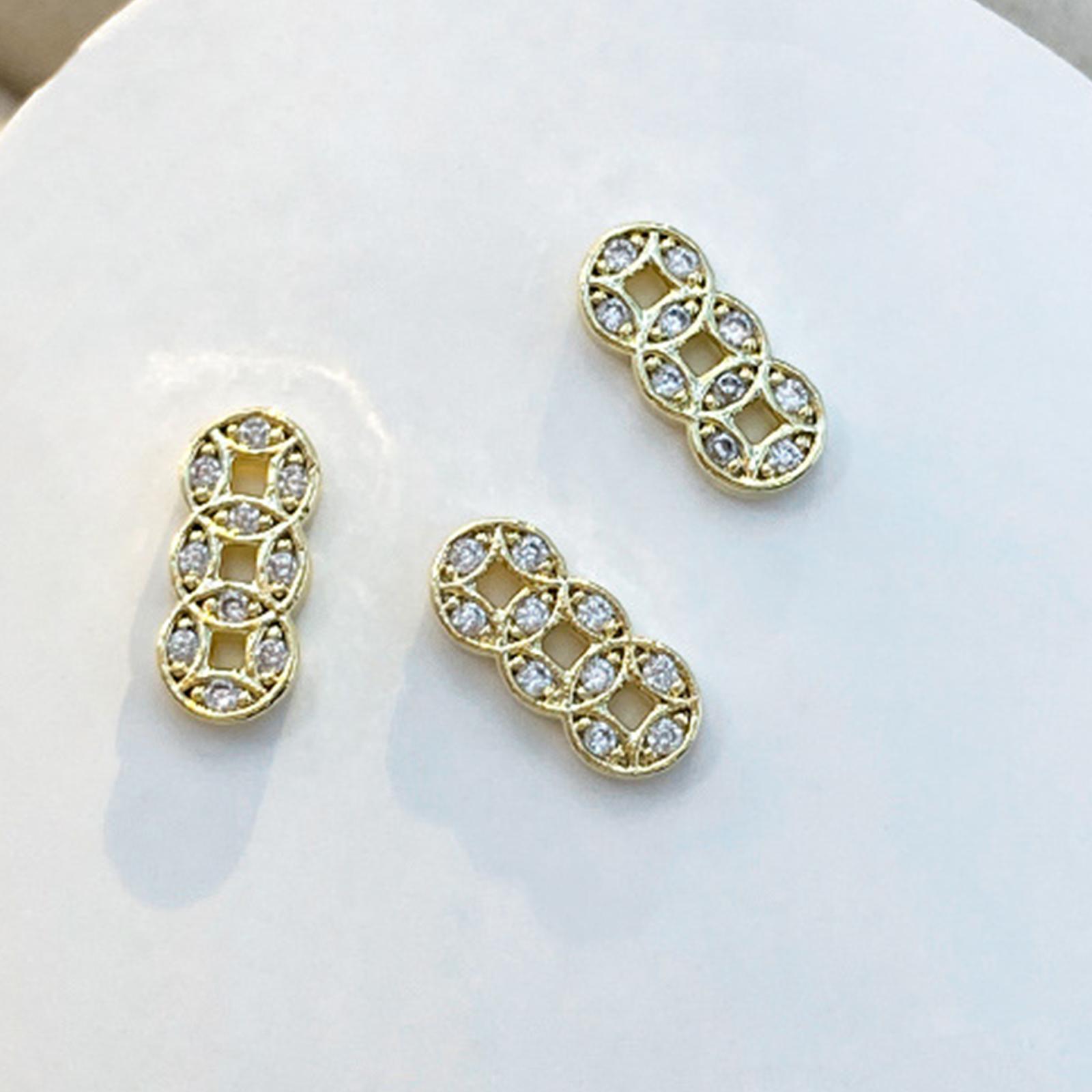 

Металлическая подвеска-дрель для ногтей в китайском стиле 2024 года для новогоднего нейл-арта, добавьте праздничного украшения 17