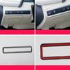 ABS Car Headlight Lamp Switch Frame Decoration Trim Stickers For Toyota Camry 2018      70 XV70 Accessories