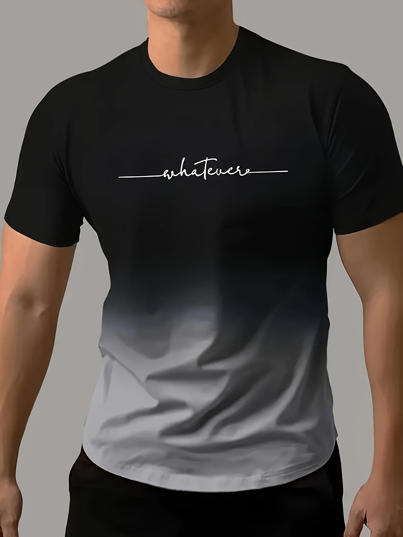 

Creative Alphabet Print Gradient Men s Solid Slightly Stre S дубильная кора