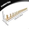 1 Piece Weaving Loom Chunky Blanket Knitting Hand Crochet Board Wooden Frame Ergonomic