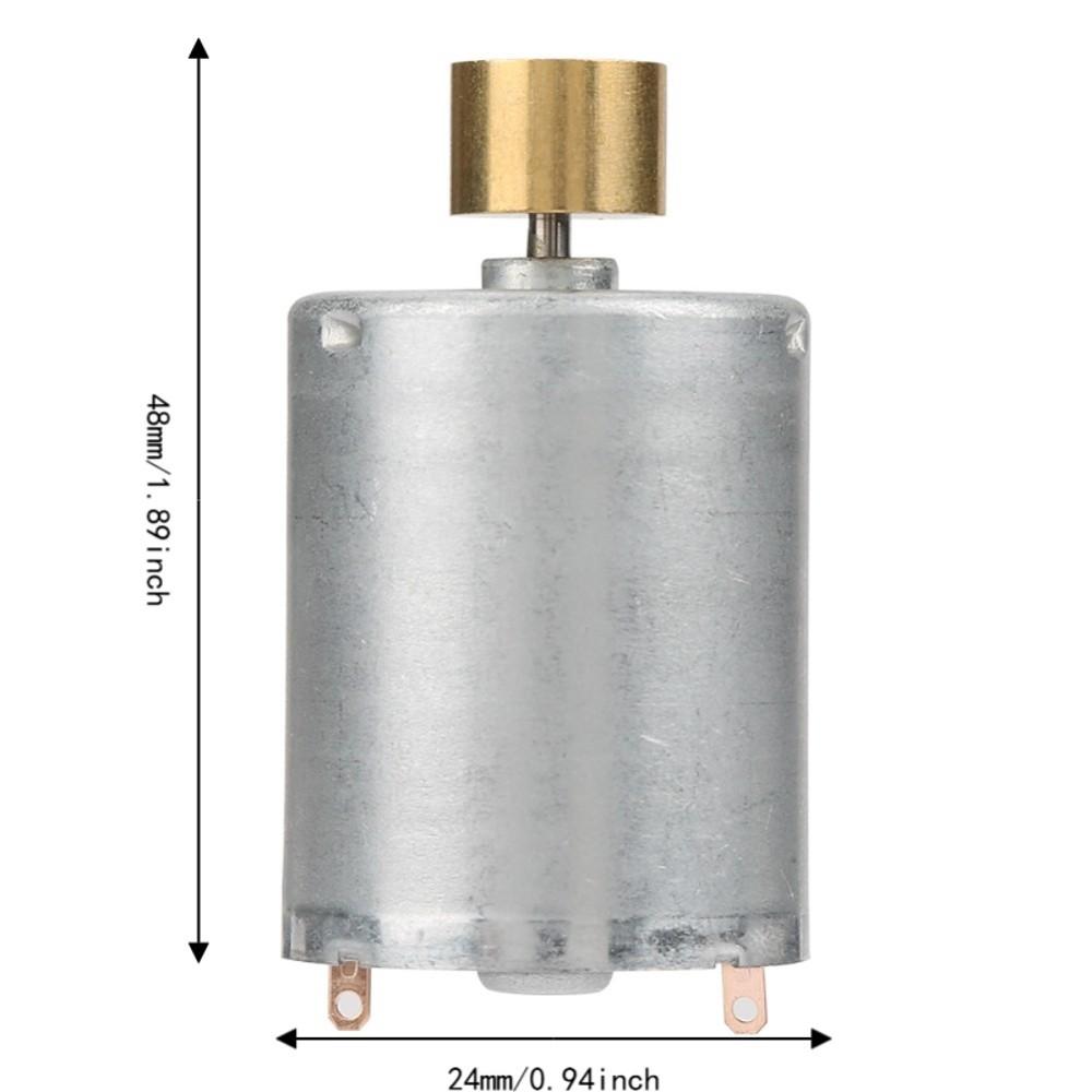 2pcs 6000RPM Vibrating Motor 12V Mini Vibrating Motor Mini Vibration Motor Household Use