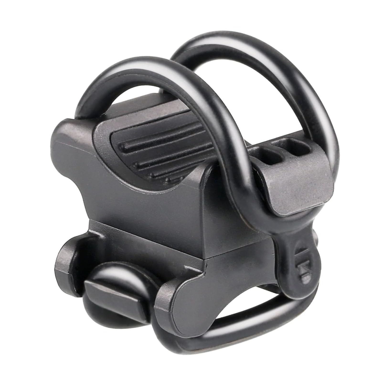 

Samcos Bicycle Light Adjustable Rubber Light Clip Fits Circular Flashlights with a Diameter of Black Holder, Mount, 1cm-3.5cm,