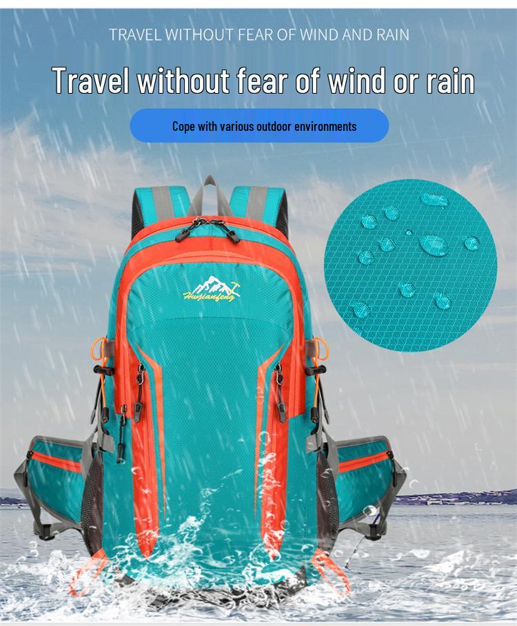Multifunctional Waterproof Hiking Backpack - Large Capacity for Outdoor Sports, Camping, and Travel - Unisex Design