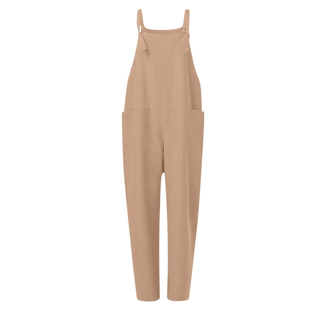 Womens Plus Size Overalls Casual Loose Dungarees Romper Baggy Playsuit Jumpsuit