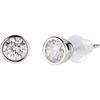 Boucles d'oreilles - AMEN - ELPT40BB - Argent 925 - Oxyde de zirconium - Femme