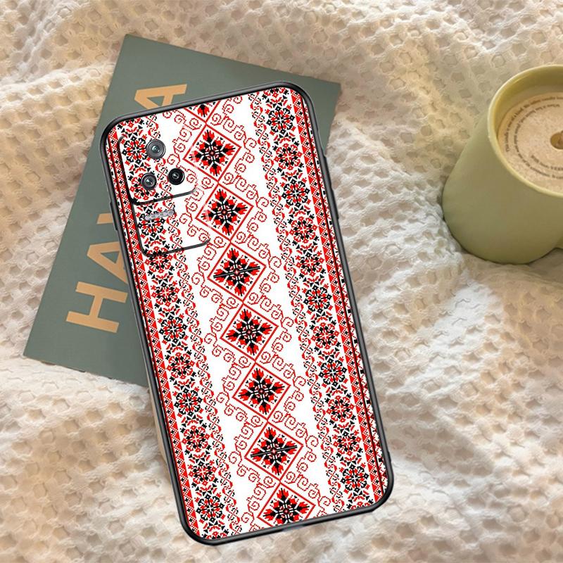 Ukrainian Pattern Case For Xiaomi 13 14 15 Ultra 11T 12T 13T 14T Pro POCO X7 Pro X3 X5 F5 F6 M6 X6 Pro Cover