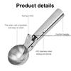 Stainless Steel Dual-purpose Ice Cream Scoop Ice Cream Scooper Multifunctional Fruit Scoop Kitchen Supplies