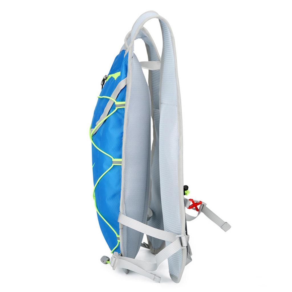 Nylon Trinkrucksack Wasserrucksack mit 2L Trinkblase für Radfahren Laufen