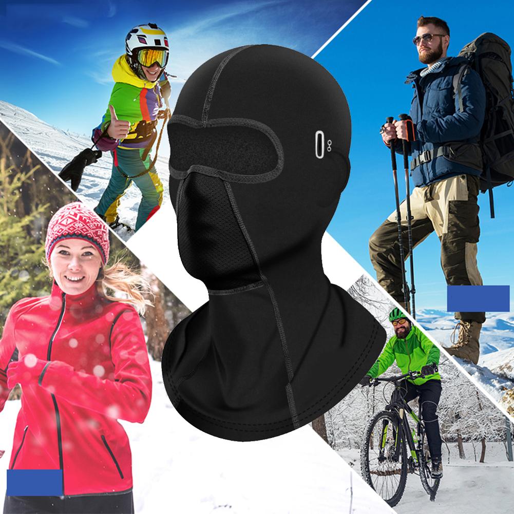 Masque de Cyclisme Chaud d'Hiver Sports de Plein Air Respirant Masque Intégral Coupe-Vent Chapeau Lavable Écharpe Chapeau Ski Alpinisme Plein Air