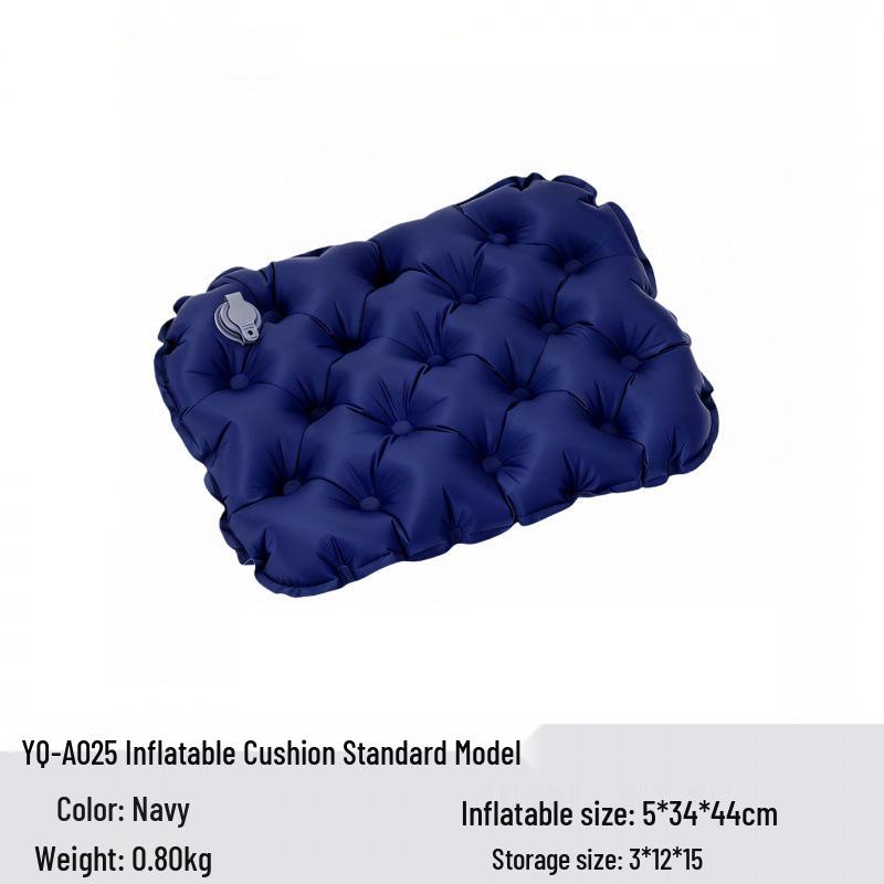 Ultra-Light Portable Outdoor Inflatable Seat Cushion for Camping & Office