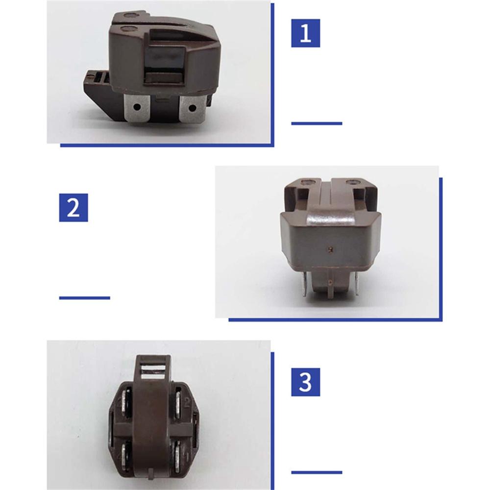 1 X Universal Refrigerator Freezer Compressor PTC Start Relay