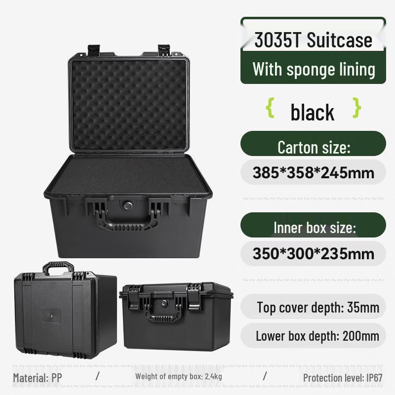 JPHZNB Heavy-Duty Protective Rolling Case
